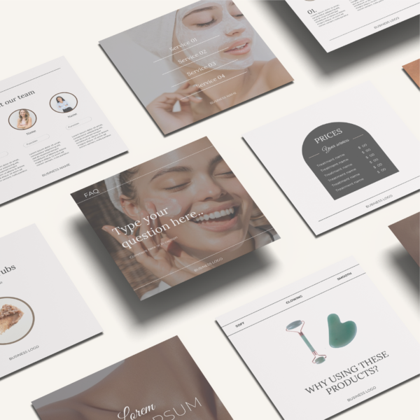 Canva Templates - Beauty Edition